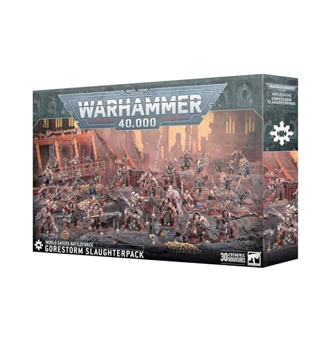 Games Workshop - Warhammer 40.000 - World Eaters: Gorestorm Slaughterpack (Army Box Set) von Games Workshop