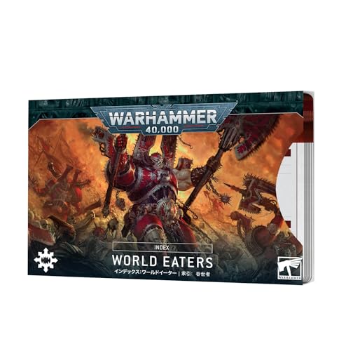 Games Workshop - Warhammer 40.000: Karteikarten - World Eaters (10. Ausgabe) von Games Workshop