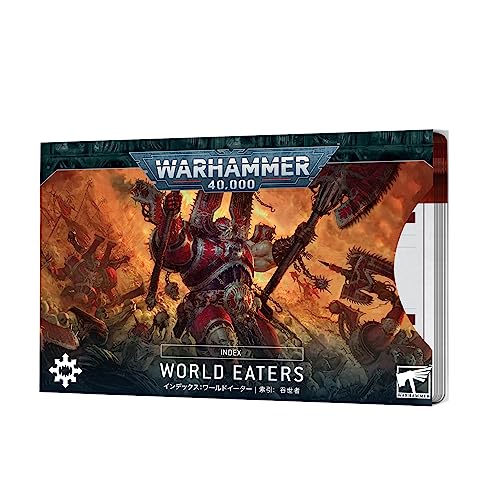 Games Workshop - Warhammer 40.000: Karteikarten - World Eaters (10. Ausgabe) von Games Workshop