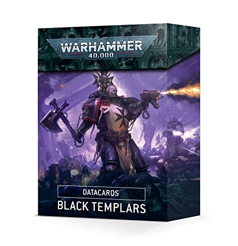 Games Workshop - Warhammer 40.000 - Datacards: Black Templars von Games Workshop