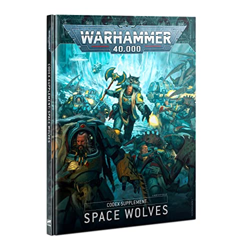 Games Workshop Warhammer 40k - Codex V.9 Space Wolves (DE) von Games Workshop
