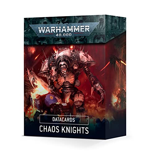 Games Workshop Warhammer 40k - Datacards V.9 Chaos Knights (de) von Games Workshop