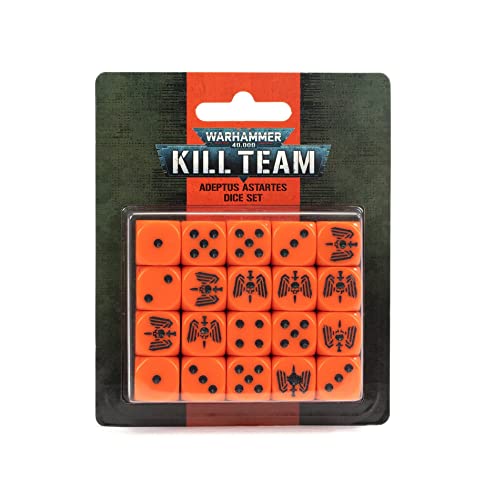 Games Workshop Warhammer 40k - Kill Team Death Korps de Krieg Dice Set von Games Workshop