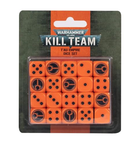 Games Workshop Warhammer 40k - Kill Team T'Au Empire Dice Set von Games Workshop