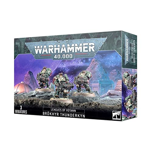 Games Workshop Warhammer 40k - Ligues de Votann Tonnekog Brokhyr, 69-08, Schwarz Games Workshop Warhammer 40k - Ligues de Votann Tonnekog Brokhyr, 69-08, Schwarz von Games Workshop