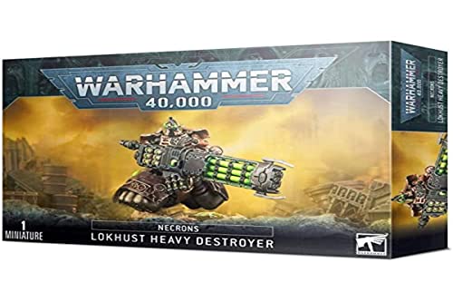 Games Workshop Warhammer 40k - Necron Destroyer Lourd Lokhust, Grau von Games Workshop