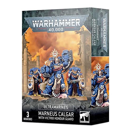 Games Workshop Warhammer 40k - Ultramarines Marneus Calgar Avec Garde d'Honneur Victrix Games Workshop Warhammer 40k - Ultramarines Marneus Calgar Avec Garde d'Honneur Victrix von Games Workshop