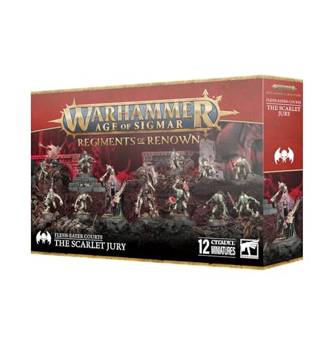 Games Workshop - Warhammer - Age of Sigmar - Flesh Eater Courts: Regiments of Renown - The Scarlet Jury Games Workshop - Warhammer - Age of Sigmar - Flesh Eater Courts: Regiments of Renown - The Scarlet Jury von Games Workshop
