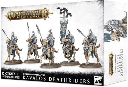 Warhammer AoS - Ossiarch Bonereapers Kavalos Deathriders von Warhammer Age of Sigmar