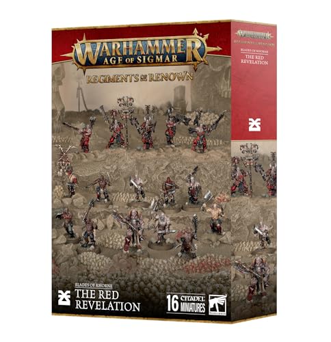Games Workshop - Warhammer - Age of Sigmar - Regiment of Renown - Blades of Khorne: The Red Revelation Games Workshop - Warhammer - Age of Sigmar - Regiment of Renown - Blades of Khorne: The Red Revelation von Games Workshop