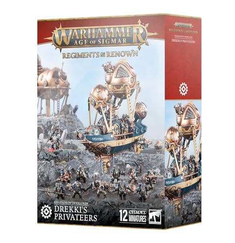 Games Workshop - Warhammer - Age of Sigmar - Regiment of Renown - Kharadron Overlords: Drekki`s Privateers Games Workshop - Warhammer - Age of Sigmar - Regiment of Renown - Kharadron Overlords: Drekki`s Privateers von Games Workshop