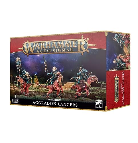 Warhammer Age of Sigmar Games Workshop Seraphon: Aggradon Lancers von Warhammer Age of Sigmar