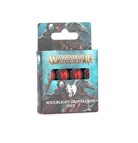 Games Workshop - Warhammer Age of Sigmar - Soulblight Gravelords Würfel-Set (Edition 2025) von Games Workshop