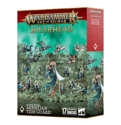 Games Workshop - Warhammer - Age of Sigmar - Spearhead: Idoneth Deepkin Akelian Tide Guard Games Workshop - Warhammer - Age of Sigmar - Spearhead: Idoneth Deepkin Akelian Tide Guard von Games Workshop