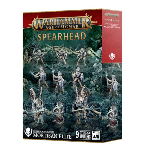 Games Workshop - Warhammer - Age of Sigmar - Spearhead: Ossiarch Bonereapers - Mortisan Elite von Games Workshop