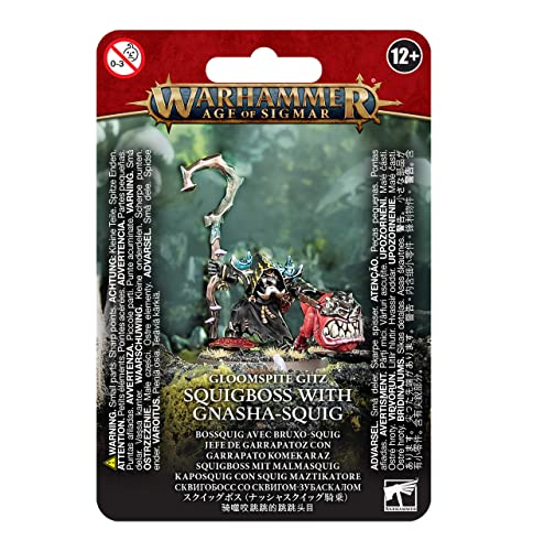 Games Workshop Warhammer AoS - Gloomspite Gitz Squigboss mit Gnasha-Squig Games Workshop Warhammer AoS - Gloomspite Gitz Squigboss mit Gnasha-Squig von Warhammer Age of Sigmar
