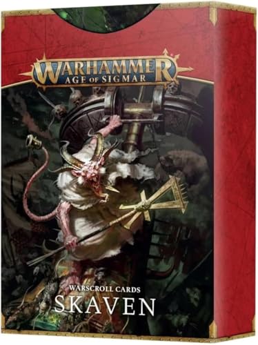 WARSCROLL CARDS: SKAVEN (ENG) von Warhammer Age of Sigmar