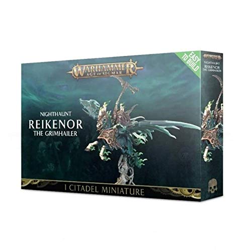 Games Workshop Warhammer AoS - Easy to Build: Nighthaunt Reikenor The Grimhailer von Warhammer Age of Sigmar