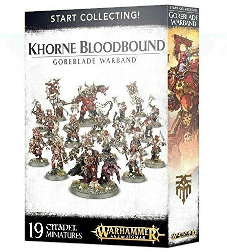 Games Workshop Warhammer AoS - Start Collecting! Khorne Bloodbound Goreblade Warband Games Workshop Warhammer AoS - Start Collecting! Khorne Bloodbound Goreblade Warband von Games Workshop