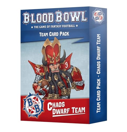 Games Workshop - Warhammer - Blood Bowl: Chaos Zwergkarten Games Workshop - Warhammer - Blood Bowl: Chaos Zwergkarten von Games Workshop