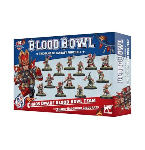 Games Workshop - Warhammer - Blood Bowl: Chaos Zwergteam - Die Zharr-Naggrund Ziggurats von Games Workshop