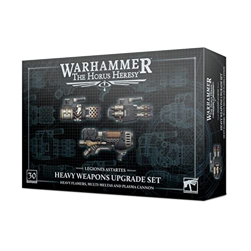 Games Workshop - Warhammer - Horus Heresy - Legiones Astartes: Heavy Weapons Upgrade Set - (Heavy Flamers, Multi-Meltas und Plasmakanonen) von Games Workshop