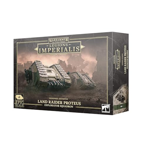 Games Workshop - Warhammer - Legions Imperialis - Land Raider Proteus Squadron [Epische Skala] von Warhammer