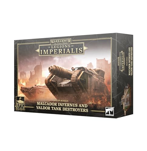 Games Workshop - Warhammer - Legions Imperialis: Malcador Infernus/Valdors [Epische Skala] von Warhammer