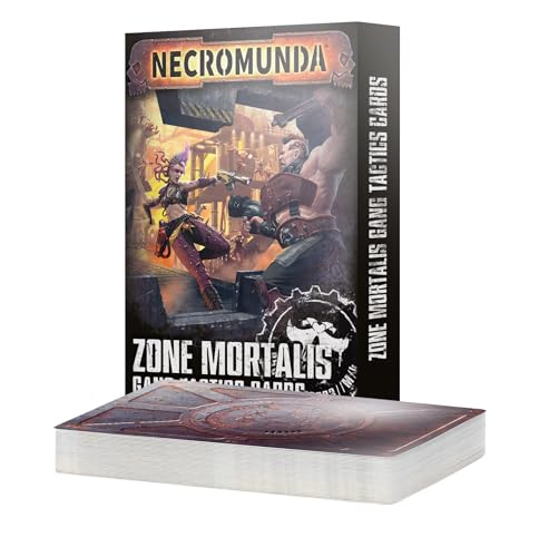 Games Workshop - Warhammer - Necromunda: Zone Mortalis Gang Tactics Cards (2024) von Warhammer