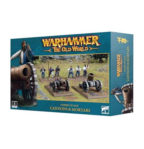 Games Workshop - Warhammer - The Old World - Empire of Man: Cannons and Mörser Games Workshop - Warhammer - The Old World - Empire of Man: Cannons and Mörser von Games Workshop