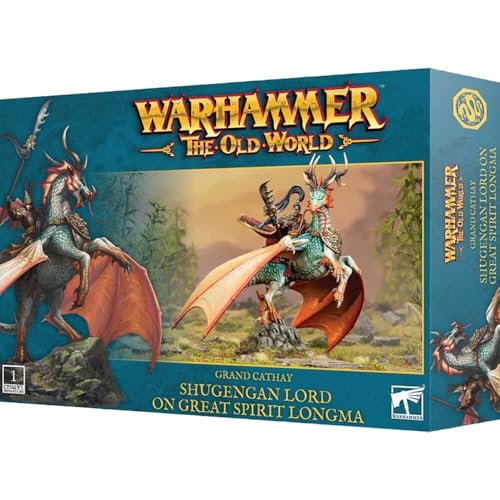 Games Workshop - Warhammer - The Old World - Grand Cathay: Shugengan Lord on Great Sprit Longma von Games Workshop