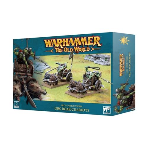 Games Workshop - Warhammer - The Old World - Orc and Goblin Tribes: Orc Boar Chariots von Warhammer