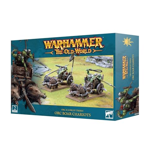 Games Workshop - Warhammer - The Old World - Orc and Goblin Tribes: Orc Boar Chariots von Warhammer