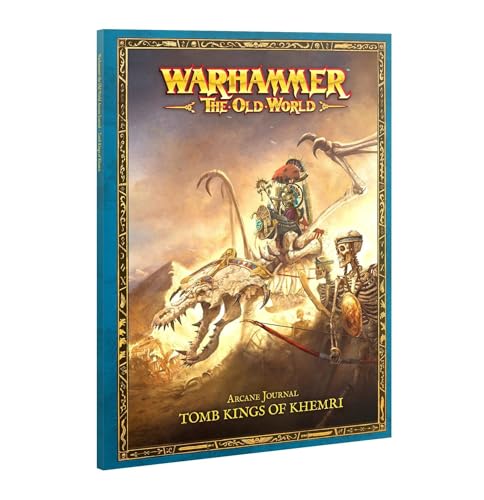 Games Workshop - Warhammer - The Old World: Arcane Journal - Tomb Kings of Khemri, Schwarz Games Workshop - Warhammer - The Old World: Arcane Journal - Tomb Kings of Khemri, Schwarz von Games Workshop