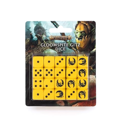 Games Workshop - Age of Sigmar - Gloomspite Gitz: Würfelset von Games Workshop