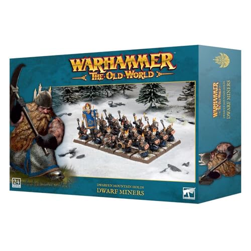 Games Workshop - Warhammer - Zwergenberghalte: Zwergminenarbeiter von Games Workshop