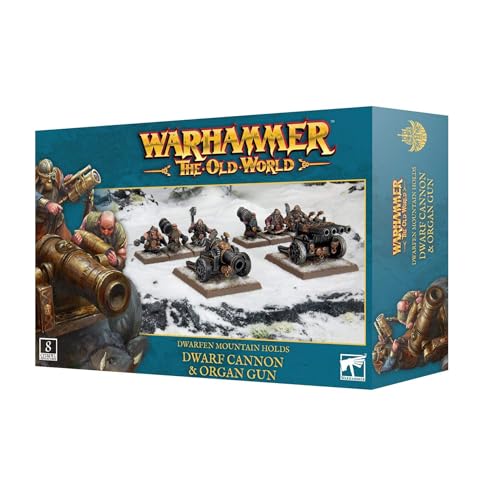 Dwarfen M/Holds:Dwarf Cannon & Organ Gun von Games Workshop