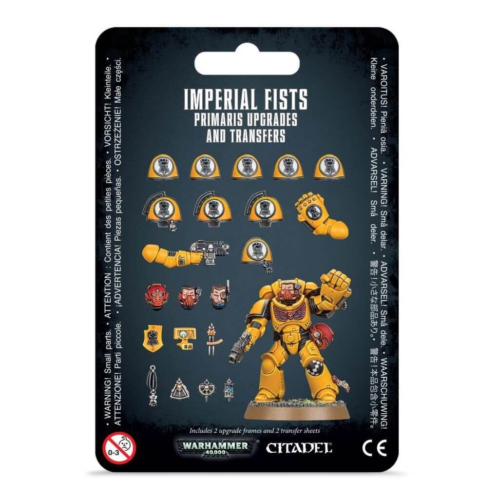 'Imperial Fists Primaris Upgrades Kit' von Games Workshop
