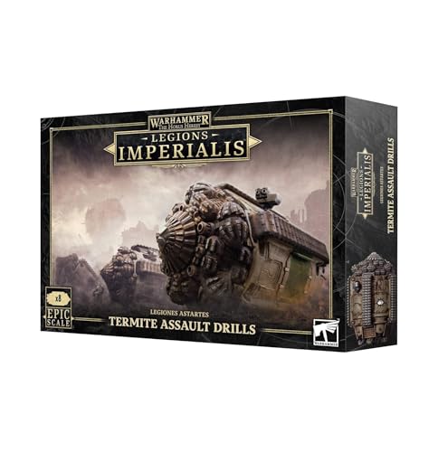 Warhammer - Horus Heresy: Legiones Imperalis Termite Assault Drills [Epische Skala] - 88 Kunststoffkomponenten, 1 x Transferblatt - Für Alter 14+ von Games Workshop