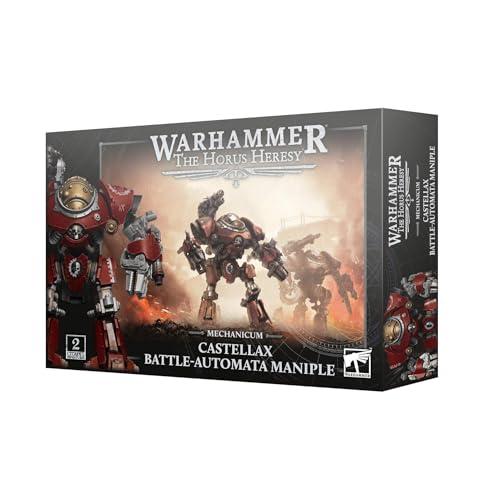 Warhammer - Castellax Battle-Automata Maniple: 2x Mechanicum Kampfautomaten für Warhammer: The Horus Heresy, Anpassbare Miniaturen, Alter: 16+ Jahre von Games Workshop
