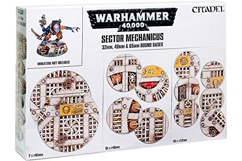 Warhammer 40k Games Workshop Sector Mechanicus: Industriesockel, Schwarz Warhammer 40k Games Workshop Sector Mechanicus: Industriesockel, Schwarz von Warhammer 40k
