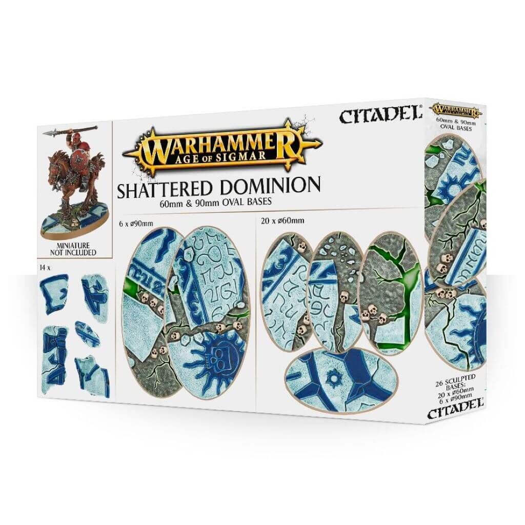 'Shattered Dominion: 60 - 90mm Bases' von Games Workshop