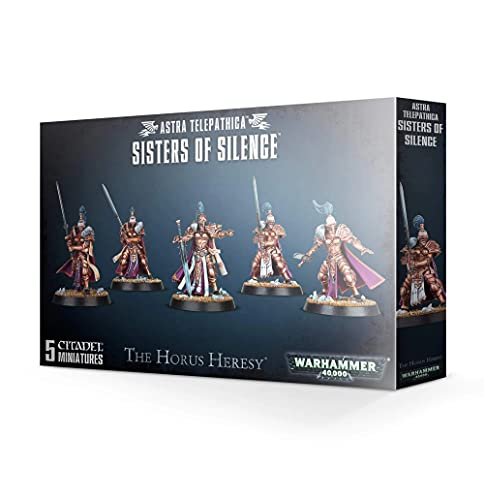 GAMES WORKSHOP 99120108007 Astra Telepathica Sisters of Silence, Mehrfarbig von GAMES WORKSHOP