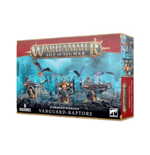 Games Workshop Warhammer AoS – Stormcast Eternals Vanguard-Raptors 99120218023 Schwarz von Warhammer Age of Sigmar