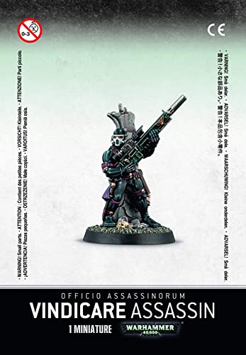 Games Workshop Warhammer 40 K – Offizielles Assassinorum Assassin Vindicare von Games Workshop