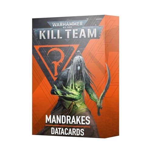 W40k: Kill Team - Mandrakes Datacards (2024) von Games Workshop
