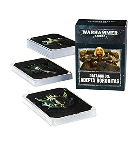 Warhammer 40 K - Adepta Sororitas Datacards EN von Games Workshop