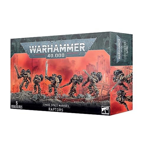 Warhammer 40k - Chaos Space Marines Raptors/Warp Talons, Schwarz Warhammer 40k - Chaos Space Marines Raptors/Warp Talons, Schwarz von Games Workshop