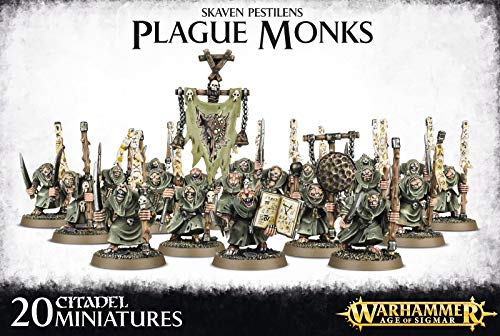 Warhammer AoS - Skaven Pestilens Plague Monks Warhammer AoS - Skaven Pestilens Plague Monks von Games Workshop
