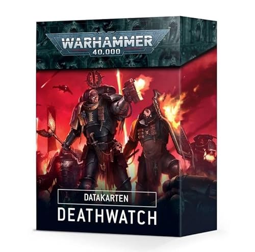 Warhammer Datakarten Deathwatch 9th DT von Games Workshop